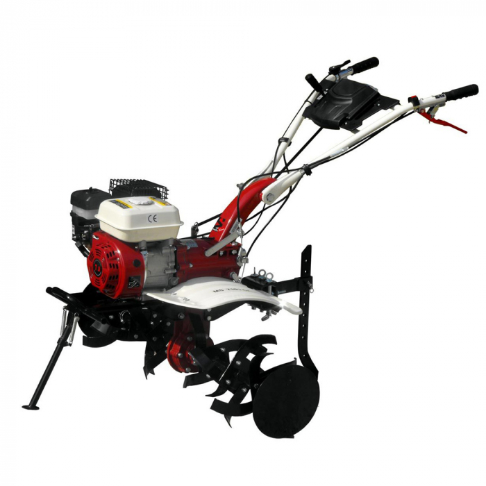 Motocultor Media Line MS 7100/5CF, 7 CP, benzina, 2+1 viteze + roti 4.00-8", plug bilonat [2]