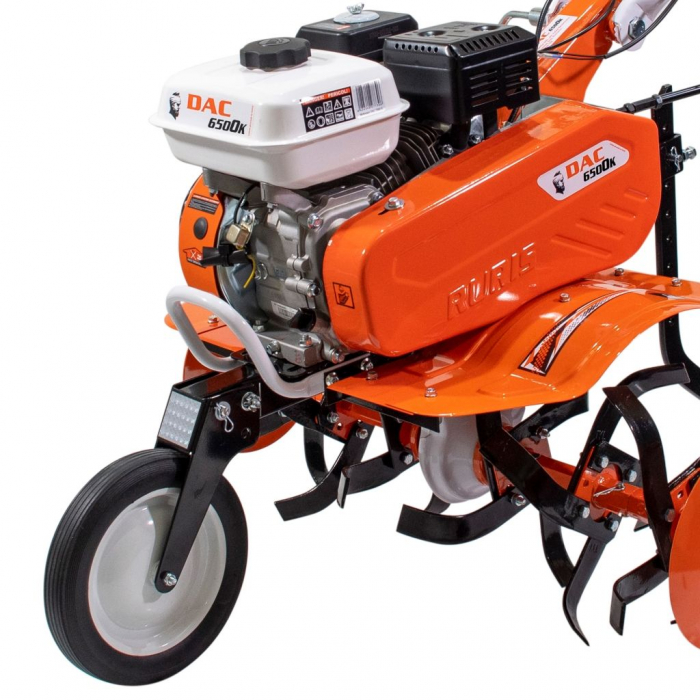 Motosapa Ruris DAC 6500K, 7 CP, benzina, 2+1 viteze + roti cauciuc 4.00-8" [5]