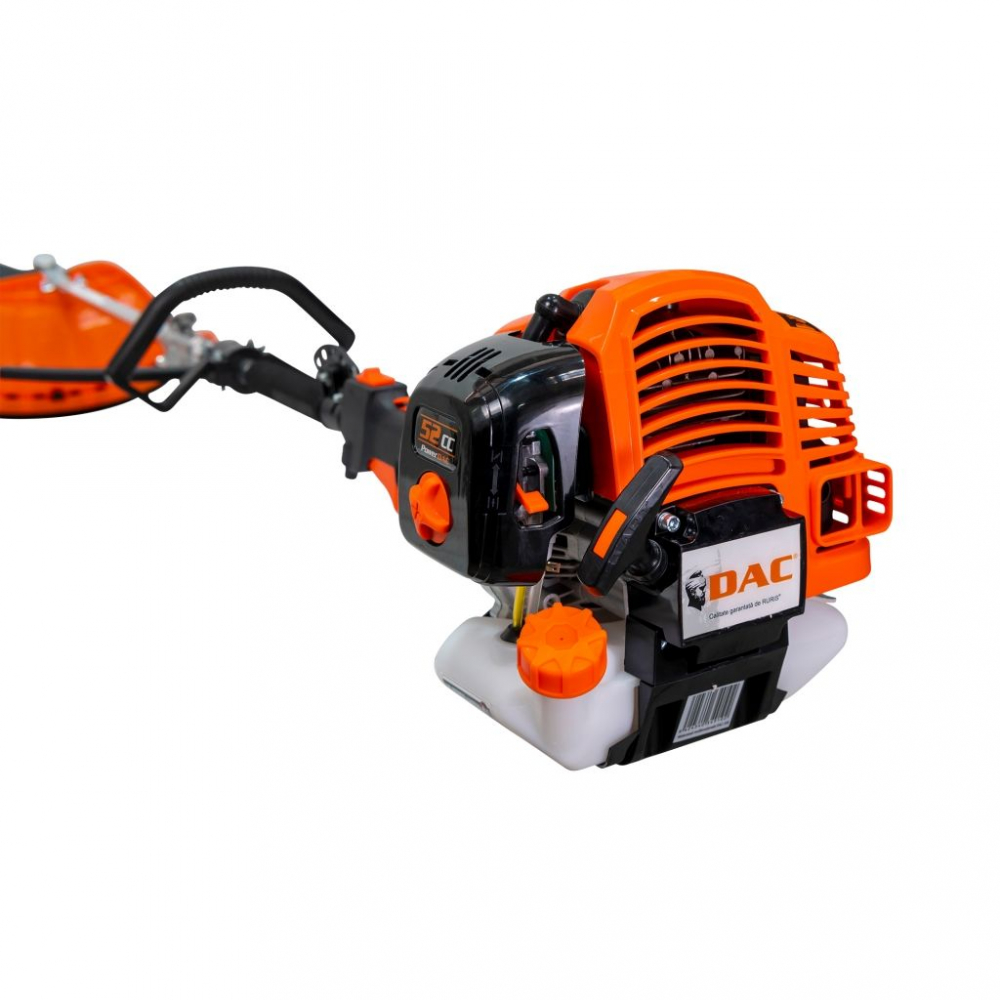 Motounealta multifunctionala Ruris DAC 335 (motocoasa + emondor + trimmer gard viu), 1.7 CP, 52 cmc, benzina, 2 timpi [5]