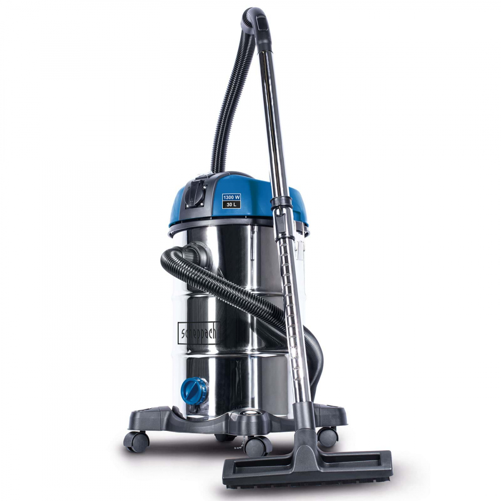 Aspirator uscat-umed Scheppach NTS 30 Premium, 1300 W, 200 mbar, 30 L, priza si pornire automata [7]