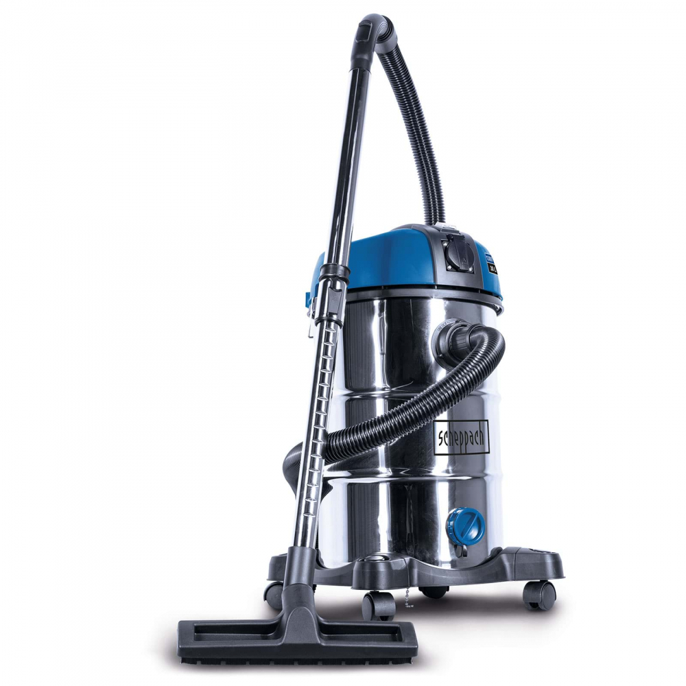 Aspirator uscat-umed Scheppach NTS 30 Premium, 1300 W, 200 mbar, 30 L, priza si pornire automata [6]