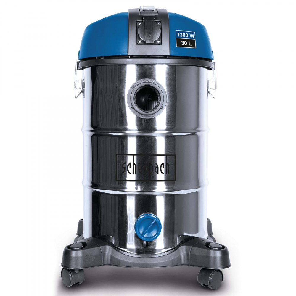 Aspirator uscat-umed Scheppach NTS 30 Premium, 1300 W, 200 mbar, 30 L, priza si pornire automata [3]