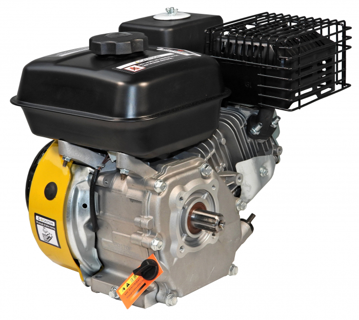 Motor benzina Panda PD170F, 5.9 CP, 212 cmc, euro 5, ax canelat 6Z, 25 x 35 mm [1]