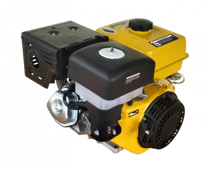 Motor benzina Panda PD192FE, 13 CP, 439 cmc, euro V, ax canelat 6Z, 25 x 40 mm, pornire electrica [2]
