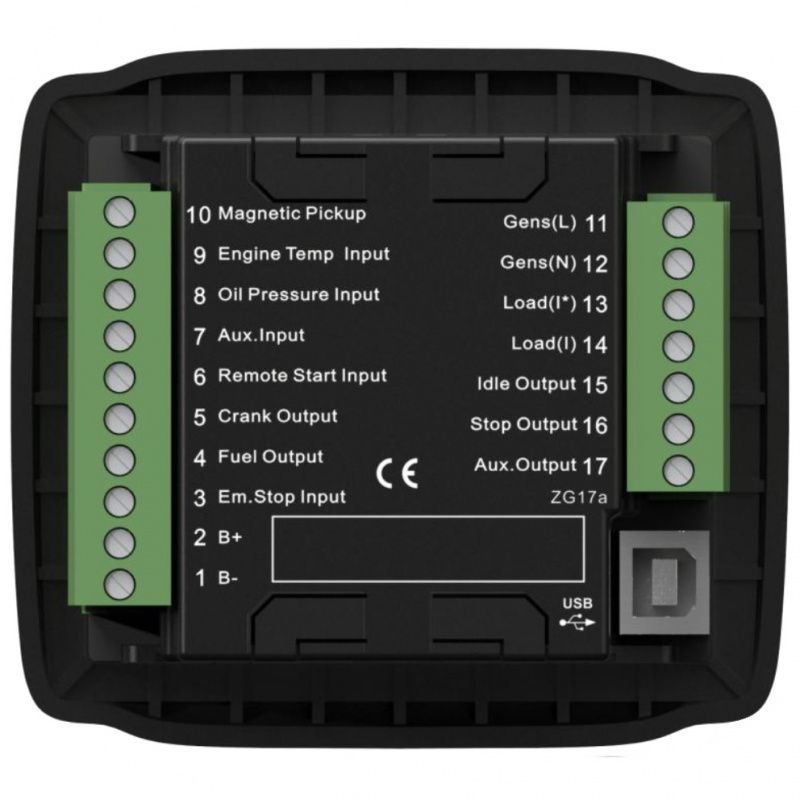 Panou Control SmartGen HGM1790N, LCD, 8-35Vcc [2]