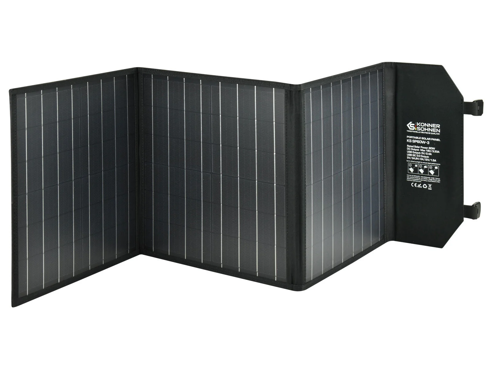 Panou solar portabil Konner & Sohnen KS SP60W-3, 60 W [8]