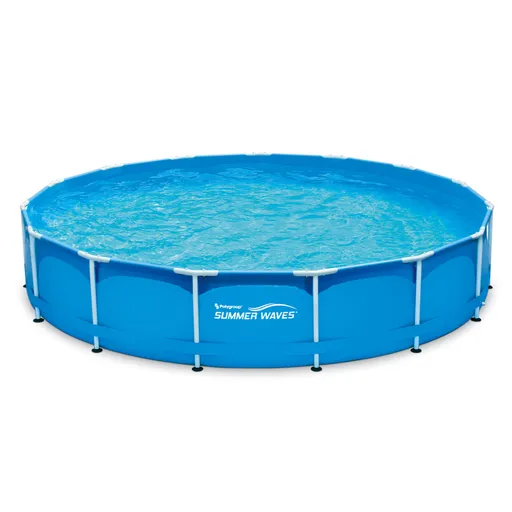Piscina rotunda cu cadru metalic Family Summer Waves, 457 x 84 cm [3]