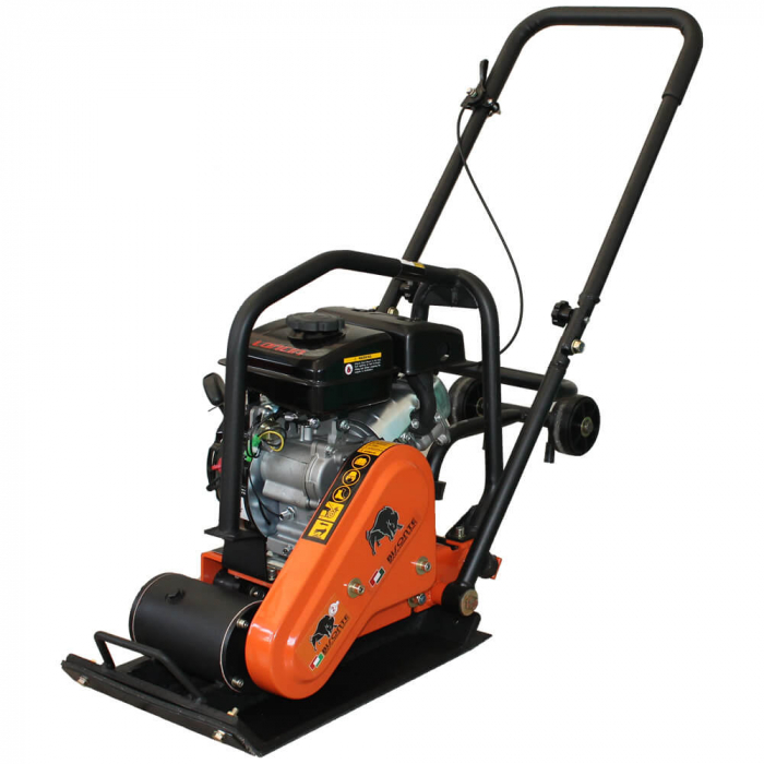 Placa compactoare unidirectionala Bisonte PC60-L, Loncin LC152F-1, 1.63 CP, benzina, 8.2 kN, 54 kg [2]