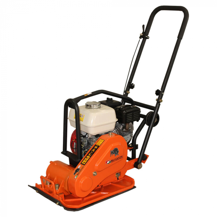 Placa compactoare unidirectionala Bisonte PC70-H, Honda GX160, 5.5 CP, benzina, 11.5 kN, 65 kg [2]