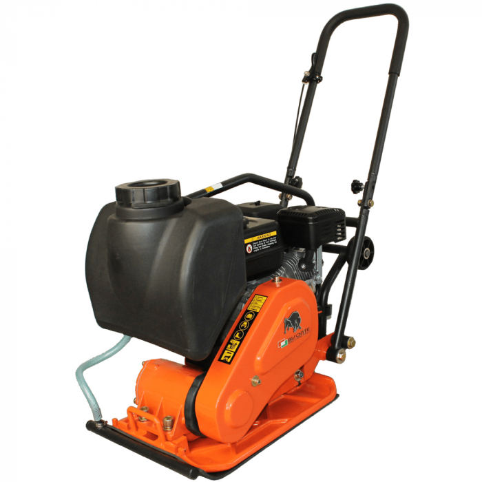 Placa compactoare unidirectionala Bisonte PC70-L, Loncin G200F, 6.5 CP, benzina, 11.5 kN, 60 kg [3]