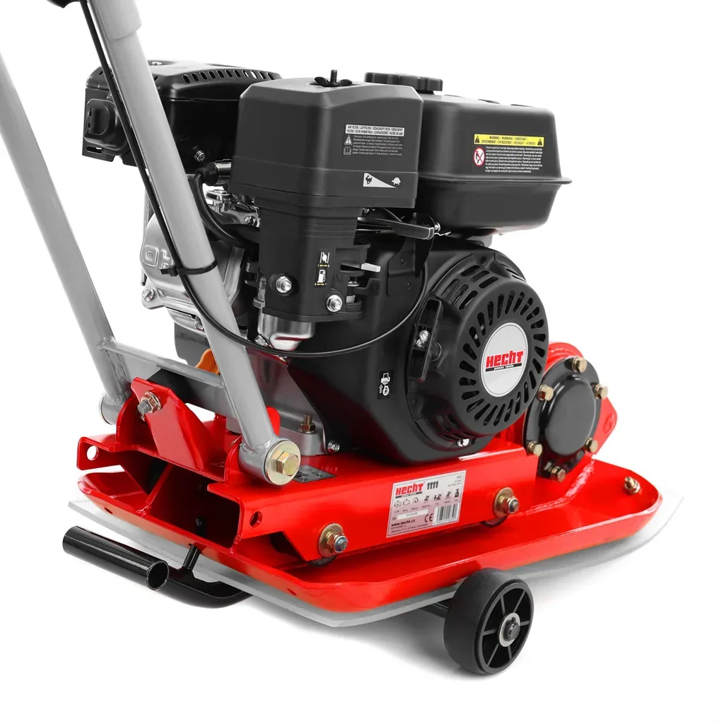 Placa compactoare unidirectionala HECHT 1111, Loncin, 6.5 CP, benzina, 11 kN, 63 kg [5]