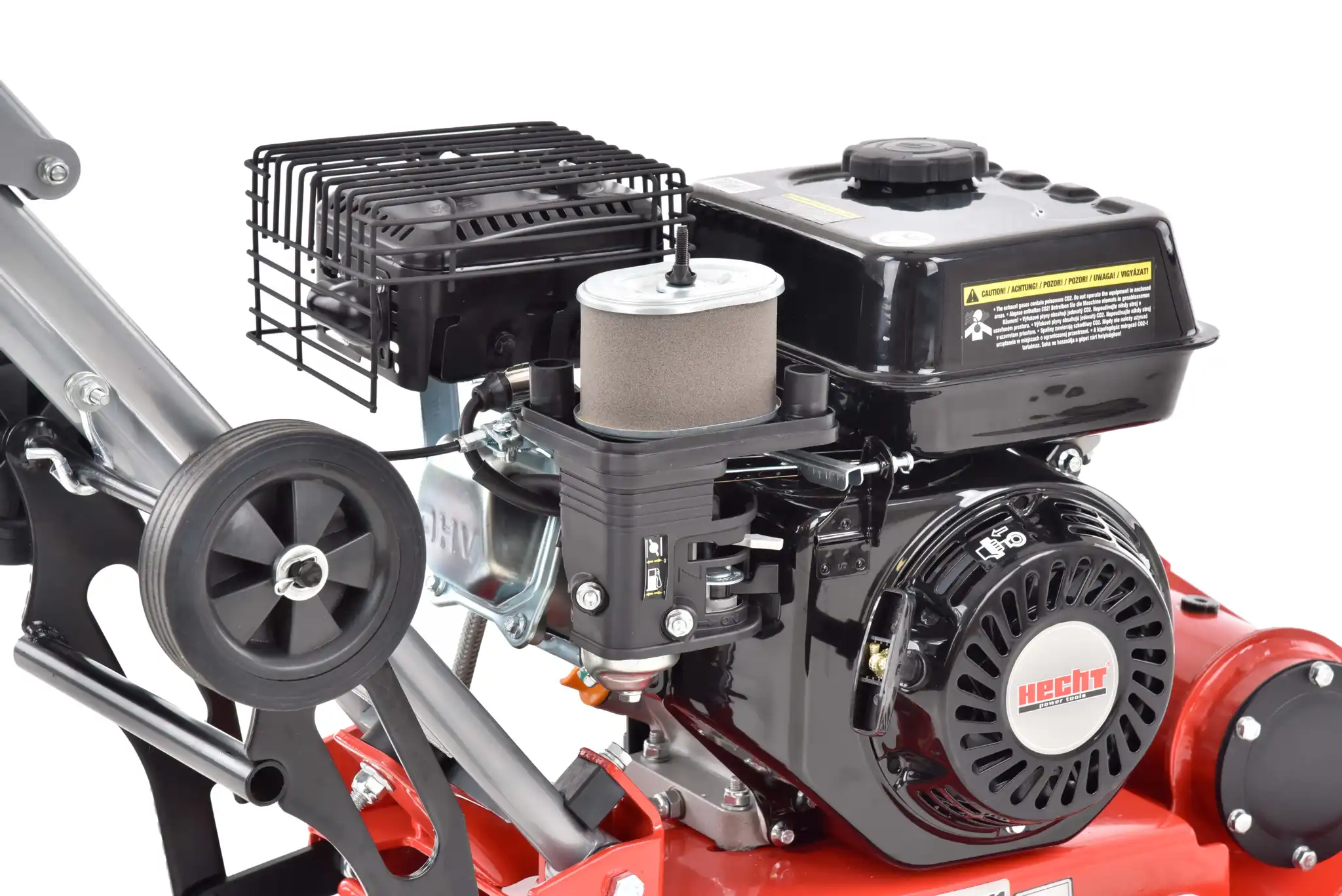 Placa compactoare unidirectionala HECHT 1111, Loncin, 6.5 CP, benzina, 11 kN, 63 kg [8]
