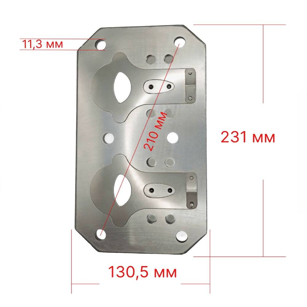 Placa supape completa compresor Airmaster AIR5.5SHU10300 [3]
