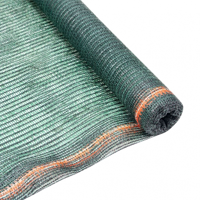 Plasa de umbrire RURIS 40015, HDPE, protectie UV, verde, grad umbrire 40%, 1.5 x 10 m [1]