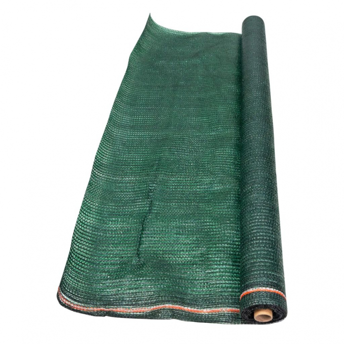 Plasa umbrire RURIS 80020, HDPE, protectie UV, verde, grad umbrire 80%, 2 x 10 m [2]