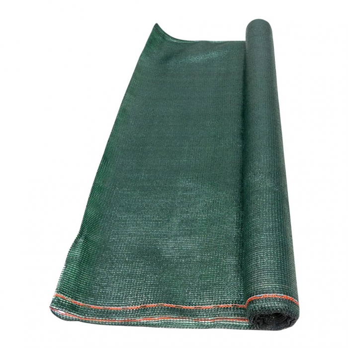 Plasa umbrire RURIS 95020, HDPE, protectie UV, verde, grad umbrire 95%, 2 x 10 m [2]
