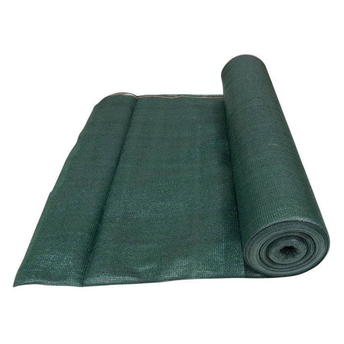 Plasa umbrire RURIS 95100, HDPE, protectie UV, verde, grad umbrire 95%, 2 x 50 m [2]