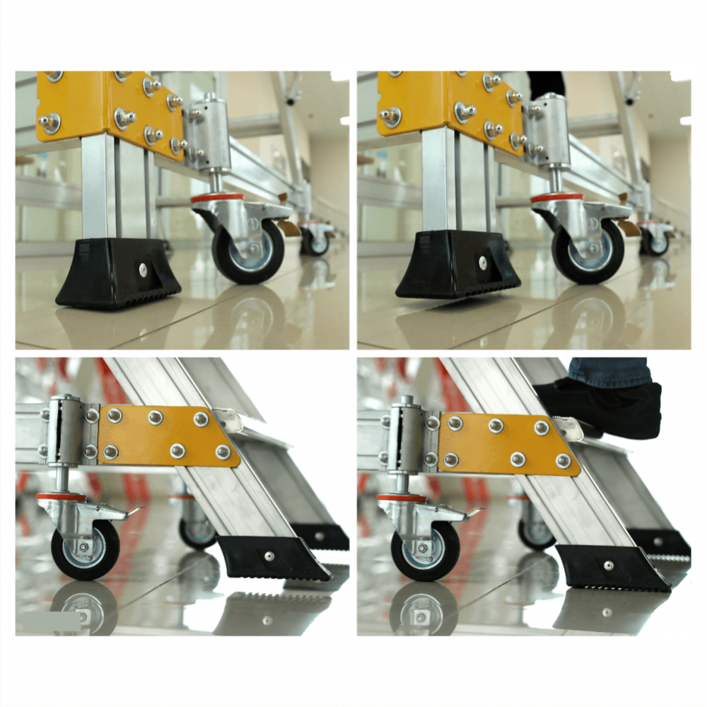 Platforma mobila cu 4+1 trepte Condor Platform EP4, inaltime maxima de lucru 3.05 m [3]