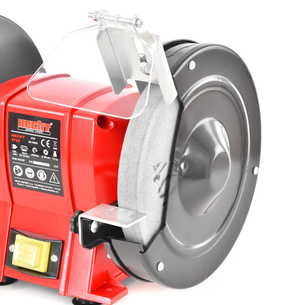 Polizor de banc HECHT 1723, 350 W, Ø disc 200 mm [3]