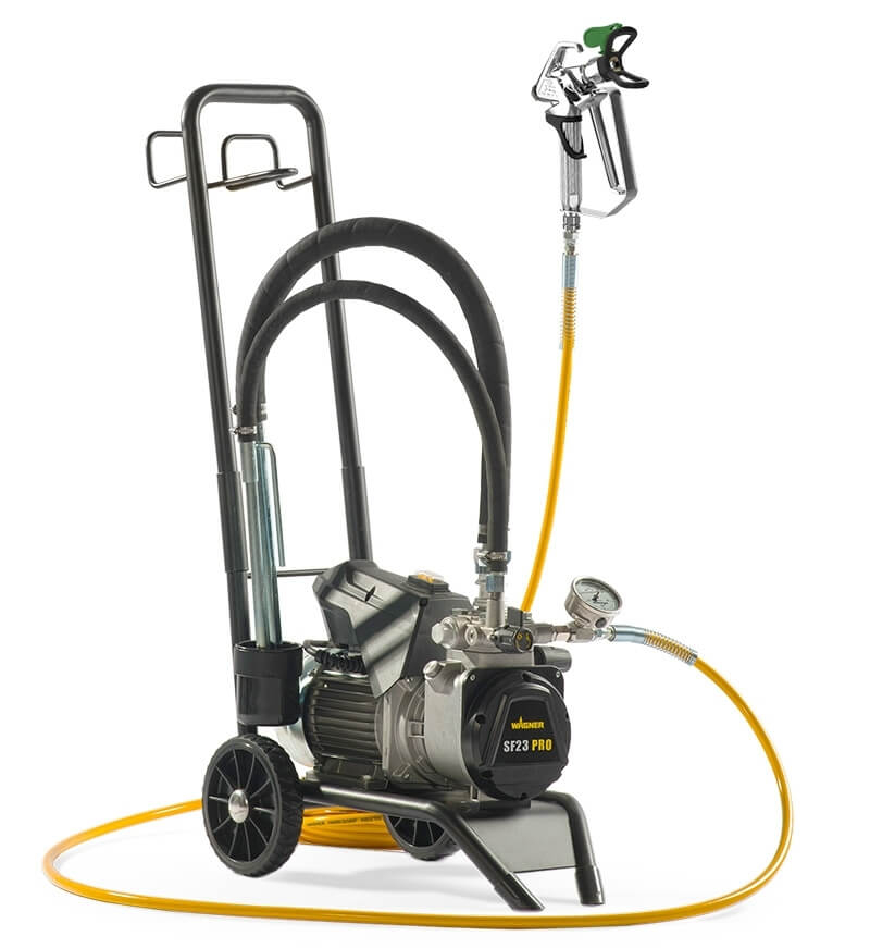 Pompa airless cu membrana, pentru zugravit Wagner SuperFinish 23 PRO Cart HEA, 1300 W, debit 2.6 l/min [4]