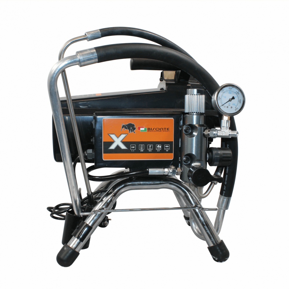 Pompa airless cu piston Bisonte PAZ-20X, 1100 W, debit 2.0 l/min [3]