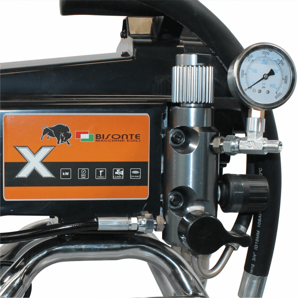 Pompa airless cu piston Bisonte PAZ-24X, 1300 W, debit 2.4 l/min [4]