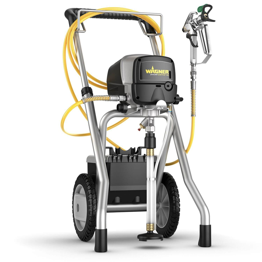 Pompa airless cu piston Wagner PowerPainter 90 Extra HEA Spraypack - CART, 800 W, debit 1.9 l/min [1]