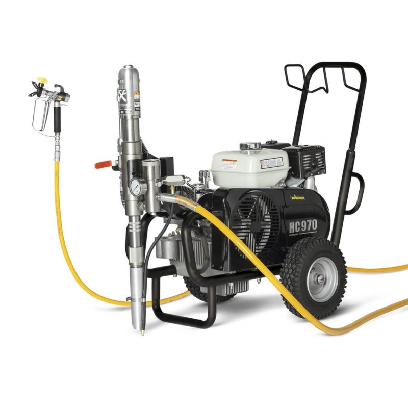 Pompa airless hidraulica Wagner HeavyCoat 970 G SSP SprayPack CART, motor Honda GX270, 8.7 CP, 12 L/min [1]