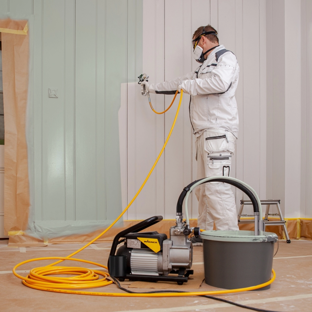 Pompa airless cu membrana Wagner SuperFinish 21 PRO HEA SprayPack, 900 W, debit 1.7 l/min [4]