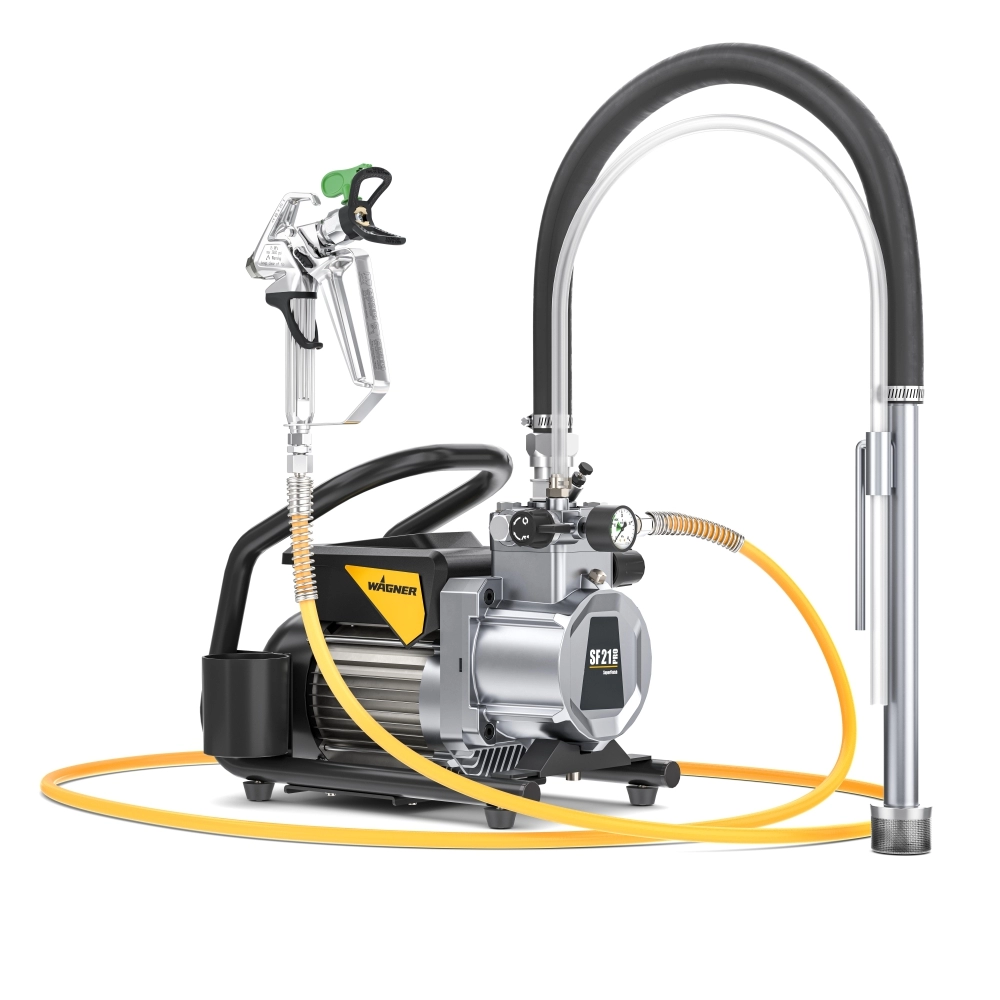 Pompa airless cu membrana Wagner SuperFinish 21 PRO HEA SprayPack, 900 W, debit 1.7 l/min [2]