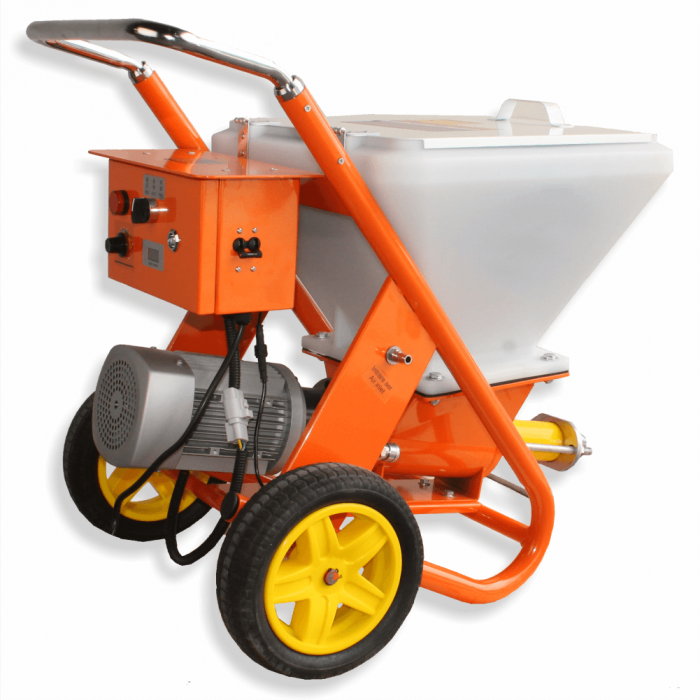 Pompa pentru gleturi si decorativa Bisonte PAZ-T5, 230V, 2.2 kW, debit 15 l/min, capacitate 40 L [2]