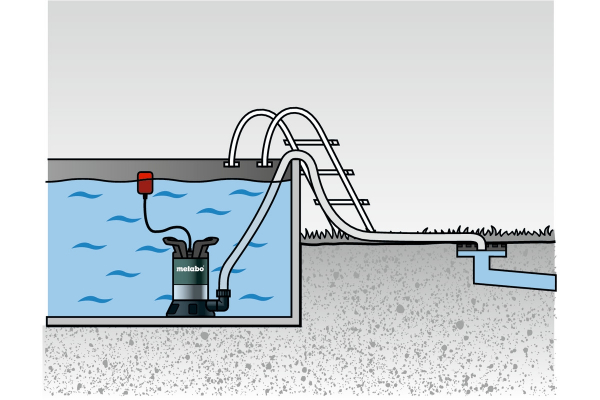 Pompa submersibila apa curata Metabo TP 7500 SI, 1.25", 300 W, 125 L/min, Hmax. 6.5 m [6]