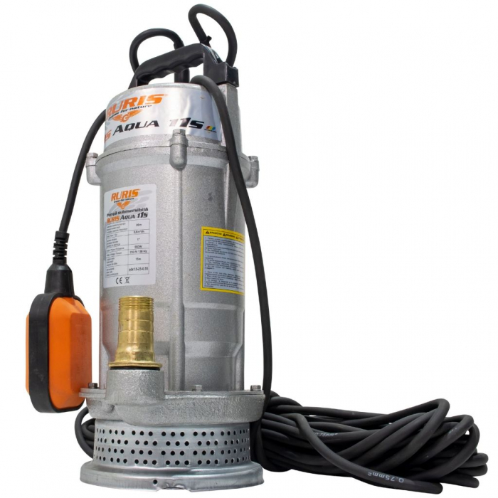 Pompa submersibila apa curata Ruris Aqua 11S, 1", 550 W, 60 L/min, Hmax. 25 m [4]