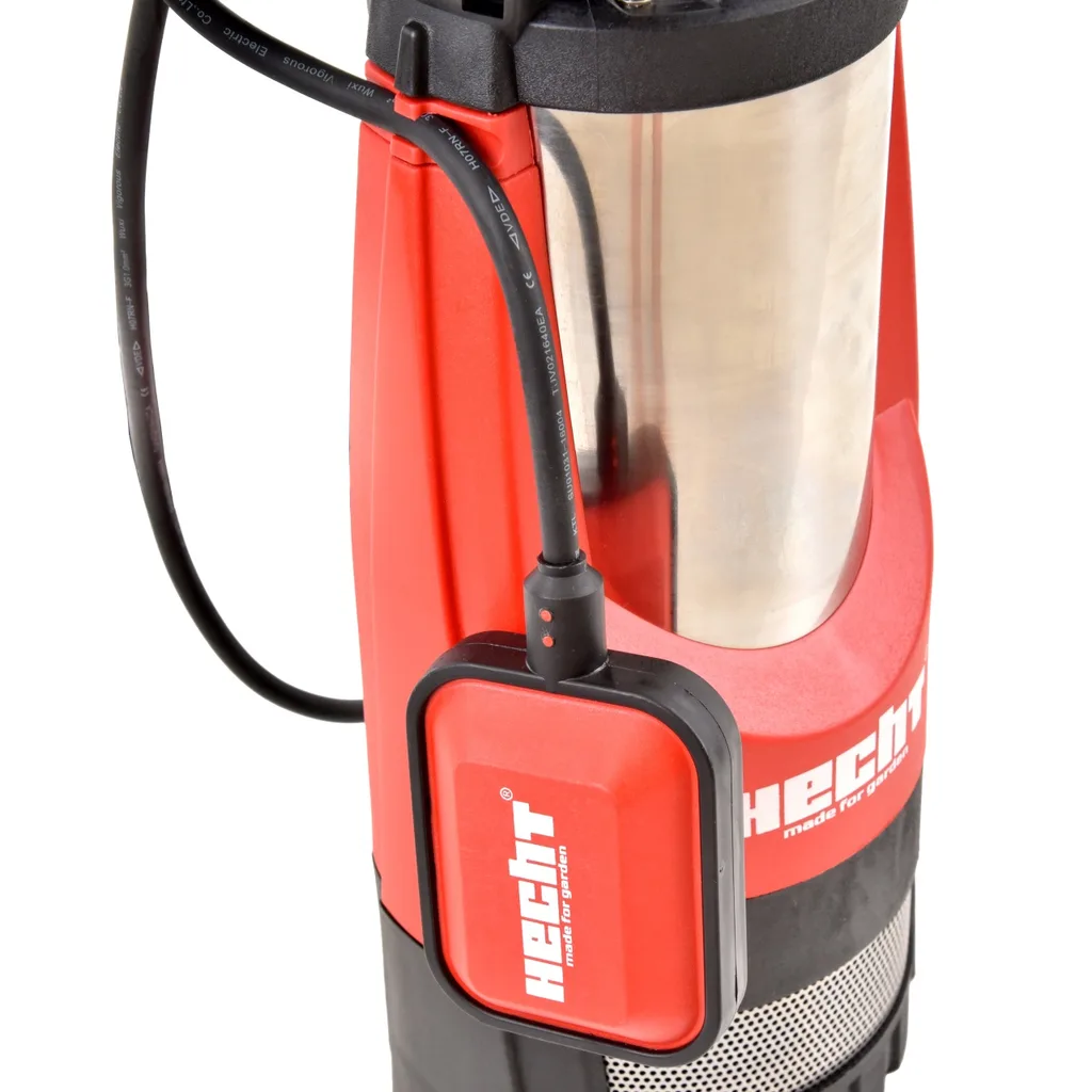 Pompa submersibila apa curata HECHT 3122 INOX, 1", 1200 W, 96 L/min, Hmax. 44 m [7]