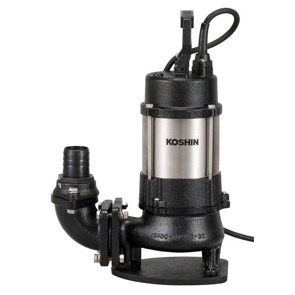 Pompa submersibila apa murdara Koshin PKJ-250-BAB, 1.5", 450 W, 225 L/min, Hmax. 6 m [1]
