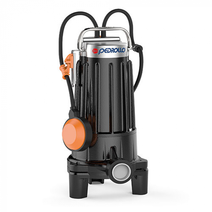 Pompa submersibila cu tocator Pedrollo TRITUS TRm 0.75, 750 W, 125 L/min, Hmax. 16.5 m [1]