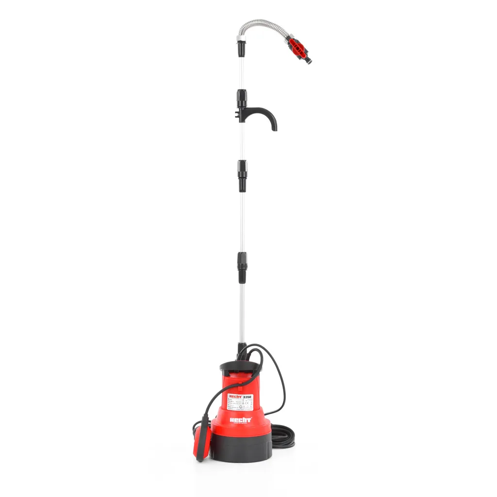 Pompa submersibila pentru butoi, apa curata HECHT 3350, 350 W, 83 L/min, Hmax. 10 m [1]