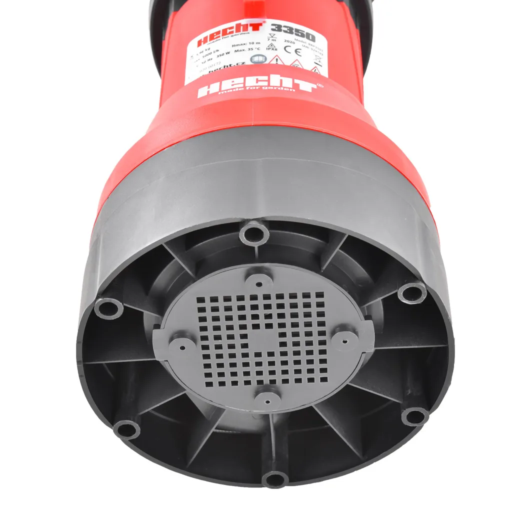 Pompa submersibila pentru butoi, apa curata HECHT 3350, 350 W, 83 L/min, Hmax. 10 m [5]