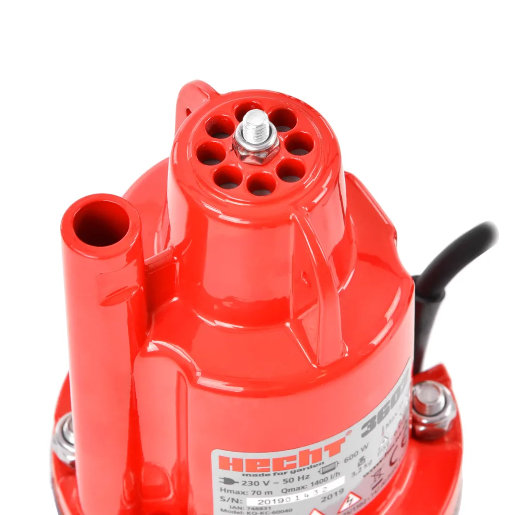 Pompa submersibila cu vibratii HECHT 3301, 300 W, 23 L/min, Hmax. 55 m [2]