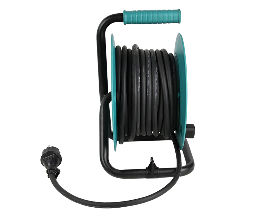 Prelungitor cu tambur Konner & Sohnen KS CR-15M, 4 prize, 15 m, 3 x 1.5 mmp, contact de protectie [4]