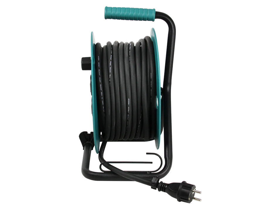 Prelungitor cu tambur Konner & Sohnen KS CR-25M, 4 prize, 25 m, 3 x 2.5 mmp, contact de protectie [6]