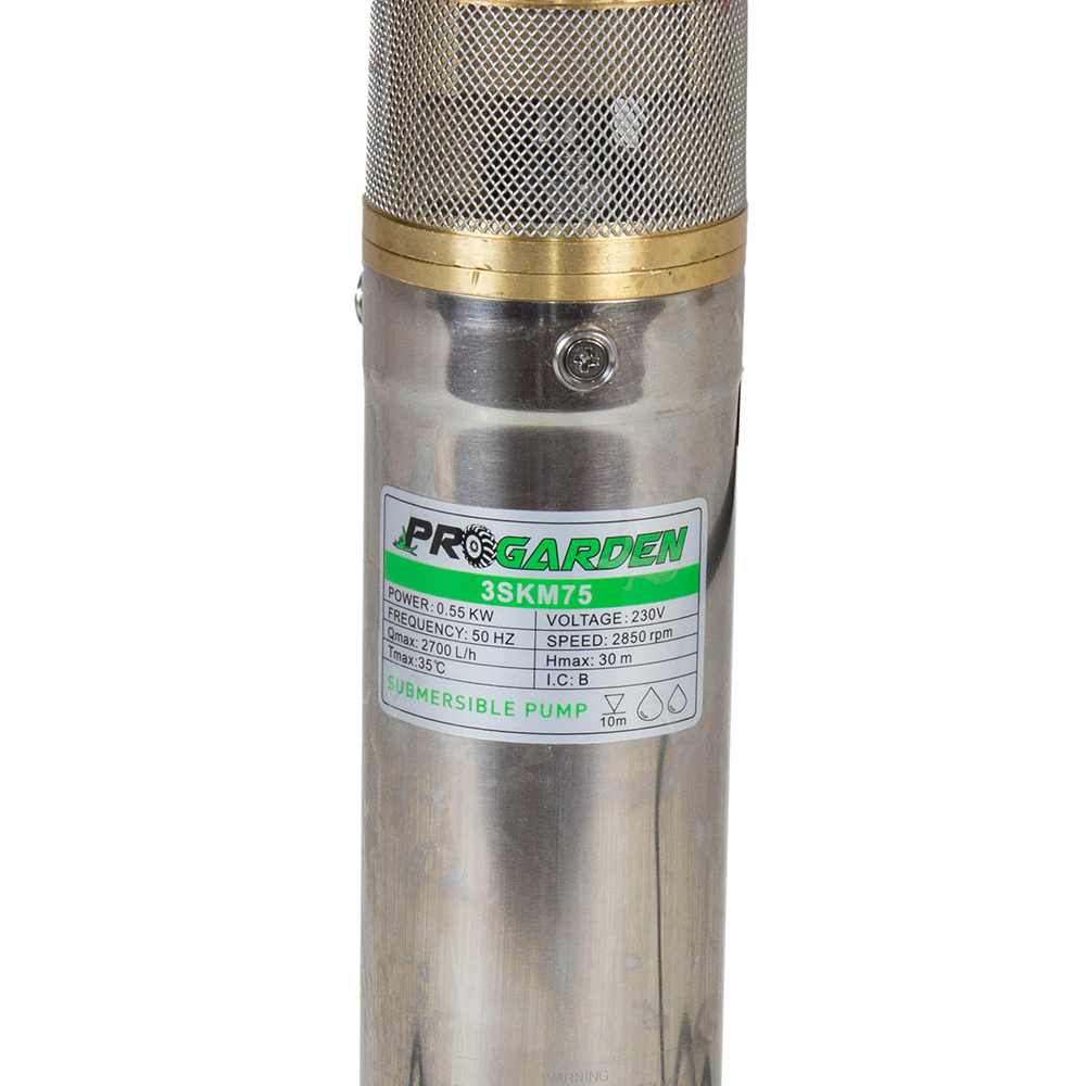 Pompa submersibila apa curata ProGARDEN 3SKM75, 1", 550 W, 45 L/min, Hmax. 30 m [2]