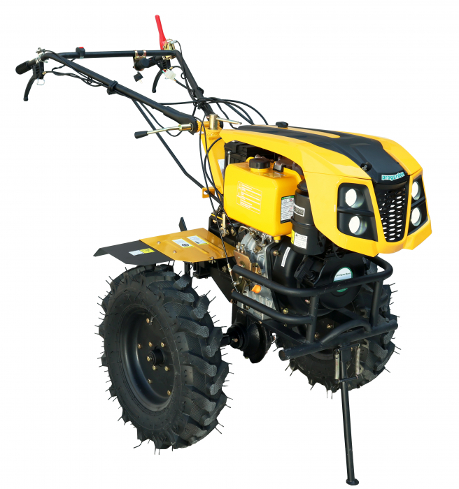 Motocultor ProGARDEN Campo 1273 Alpine, 12 CP, diesel, 2+1 viteze, roti 6.00-12", pornire electrica, 2 prize putere [2]