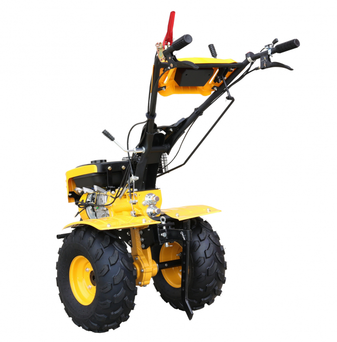 Motocultor ProGARDEN Campo 873 Alpine, 7 CP, benzina, 2+1 trepte, roti ATV, 2 prize putere [3]