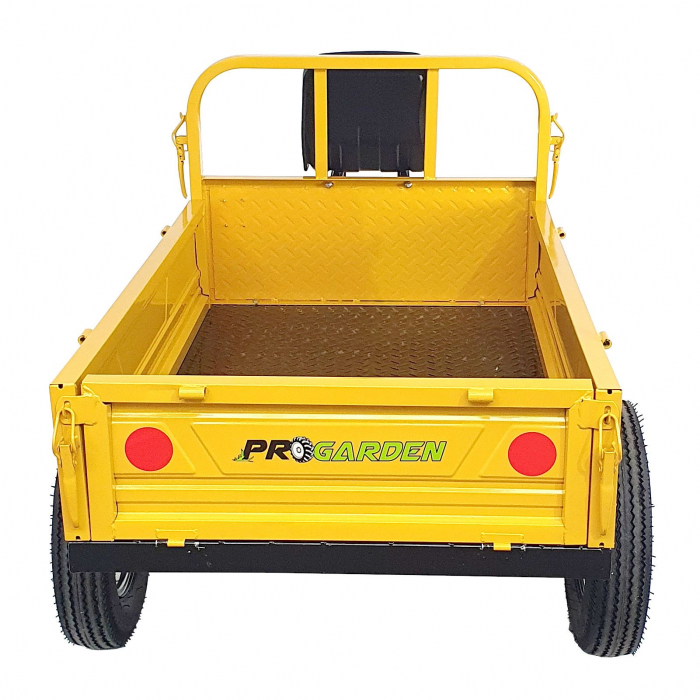 Remorca motocultor ProGARDEN Campo RM500C, max. 500 kg, dimensiuni bena 1310 x 830 x 280 mm [6]