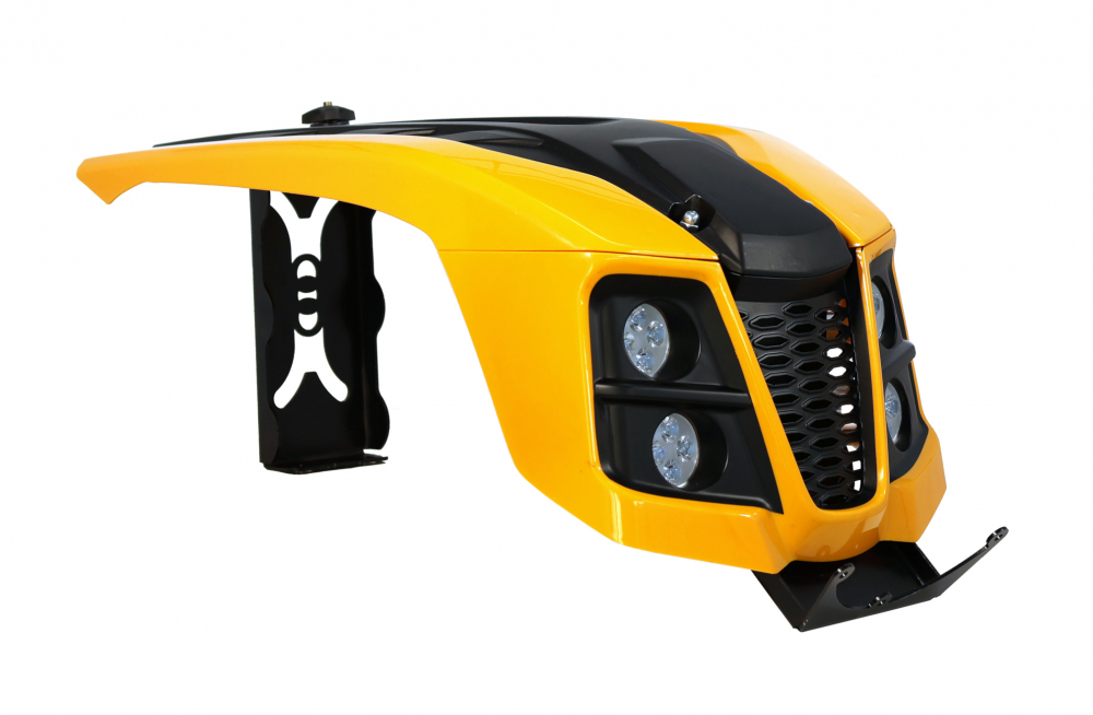 Capota mini tractor ProGARDEN Campo T18, cu 4 faruri LED [2]