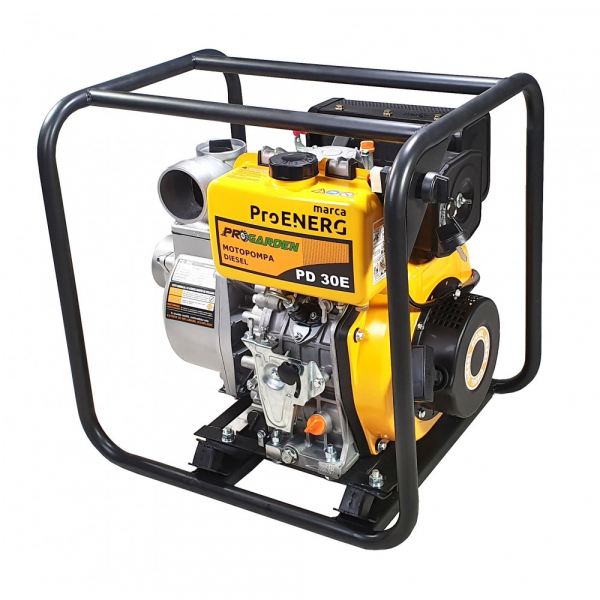 Motopompa apa curata ProGARDEN PD30E, 3", 5.3 CP, diesel, 583 l/min, Hmax. 19 m [2]