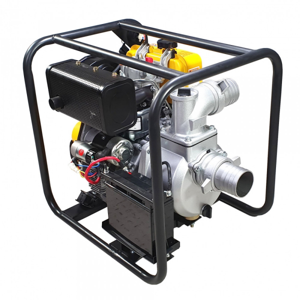 Motopompa apa curata ProGARDEN PD30E, 3", 5.3 CP, diesel, 583 l/min, Hmax. 19 m [4]