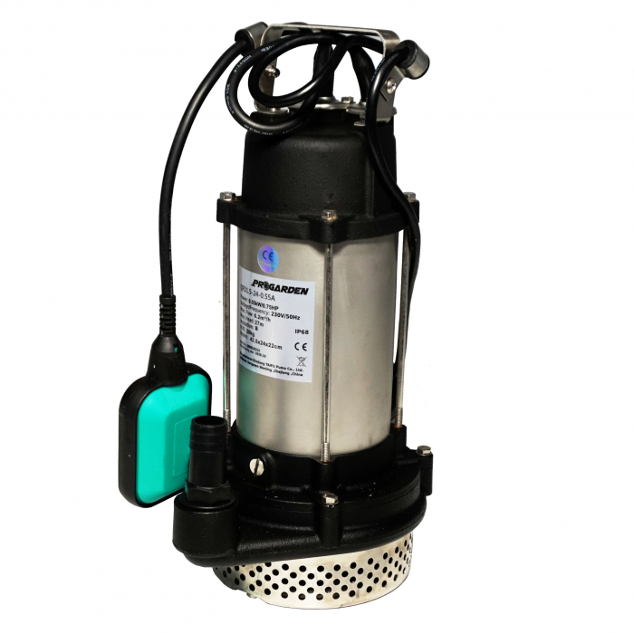 Pompa submersibila apa murdara ProGARDEN QFD1.5-24-0.55A, 1", 550 W, 100 L/min, Hmax. 27 m [2]