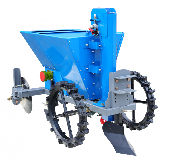 Semanatoare cartofi, 1 rand, pentru mini tractor ProGARDEN Campo T12 si T18, latime de lucru 60 cm [1]